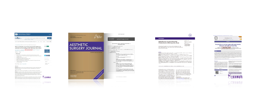 張醫師研究論文 屢屢登上國際頂級學術期刊,發表於《Wiley》學術期刊,獲世界排名第一美容外科期刊之美容外科國際期刊《ASJ》發表,「牛津大學出版社」公開發表,《Dermatologica Sinica》(DS)中華皮膚科醫學雜誌公開發表